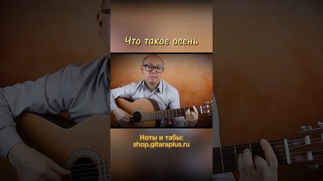 Что такое осень (гитара)