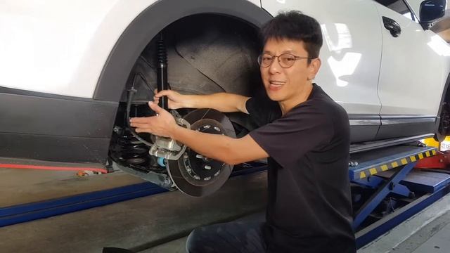(HD)MAZDA CX-9  installed KT Racing Coilovers│CC有字幕