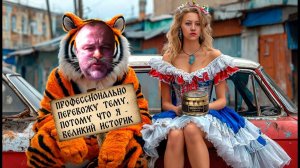 Виляющий тигр перепрыгивает с темы на тему и тычет Конституцией, чтобы казаться умнее