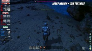 ARK Survival Ascended | RX 6600 + Ryzen 5 3600 | All Settings + Optimized 1080P | Performance Test