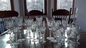 Наборы хрустальных фужеров и рюмок: часть вторая