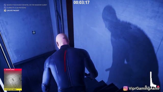 Asmr Relaxing HITMAN 2 Gameplay  Gum Chewing  Soft Whispering  Controller Sounds