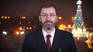 Поздравление с Новым годом председателя Законодательного собрания Ирк.области Александра Ведерникова