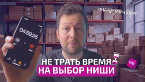 Сколько НИШ на WB можно проанализировать за 5 МИНУТ? С учетом расходов на продвижение