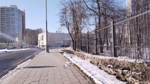 Геологоразведческие работы на территории будущей площадки Остров Мечты Бирюлёвской линии 11.03.2022