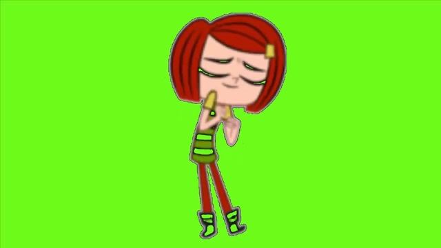 Футаж на хромакее Девочка танцует смотреть онлайн