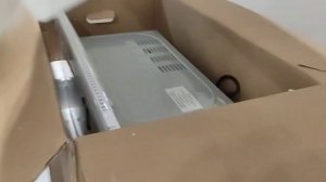 Распаковка — Микроволновая печь Weissgauff HMT-202