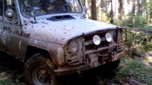 НА УАЗЕ ПО ГРЯЗИ! БЕЗДОРОЖЬЕ И ГРЯЗЬ ПО ПОЯС!