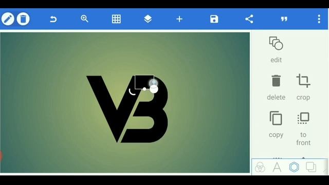 V B Logo Design On ARGON DESIGN