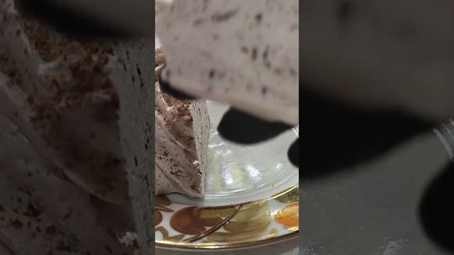 зефир классический яблочный с печеньем,,Орео" с шоколадной крошкой ( посыпала сверху)