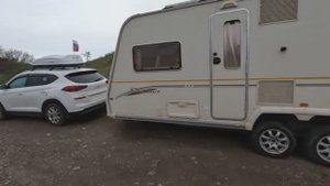 37 ч. Жизнь в караване у моря. Тарелка для интернета.