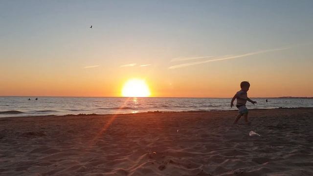 Пляж...море..закат..Анапа(04.07.2020)