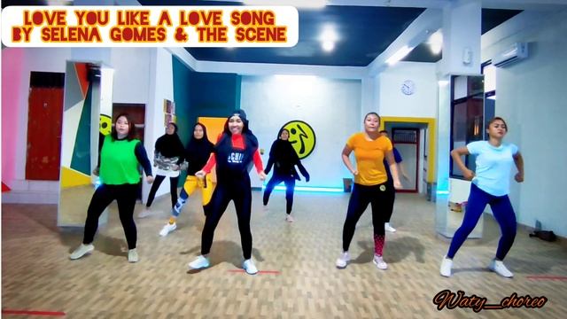 LOVE YOU LIKE A LOVE SONG by SELENA GOMES & THE SCENE/ZUMBA/SRI HERNAWATI1987/MATARAM смотреть онлайн