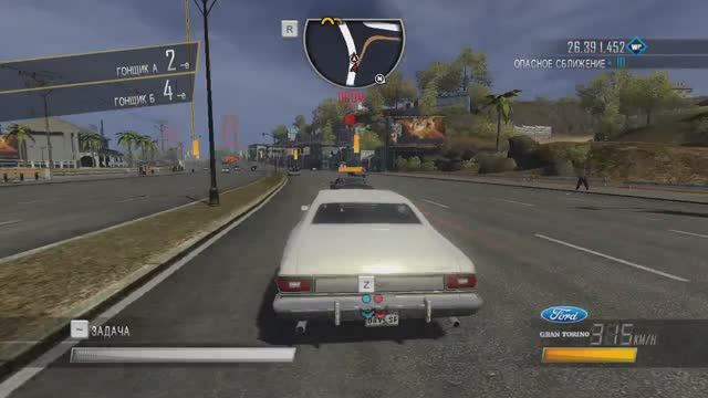 Ford Gran Torino он порвал апсалютно всех и выграл почти все гонки Muscle car Driver San Francisco, смотреть онлайн