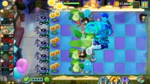 PvZ 2 – Neon Mixtape Tour Day 21 (Don't let the zombies trample the flowers)