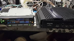 Alpine 3553 amp test quality sound