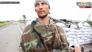 Луганск, Славяносербск  Блокпост Ополчения   стратегическая высота местного значения  09 09 2014