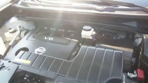 2009 Nissan Murano, Sil/Silver - STOCK# B2726A - Engine