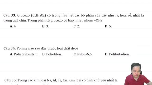[ HÓA 12 ] CHỐNG SAI NGU LÍ THUYẾT HÓA đề số 05 смотреть онлайн