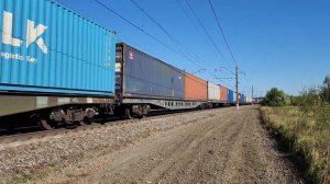 ВЛ10у-244 с грузовым и ЭП20 с поездом №30 "Кубань" Москва-Новороссийск