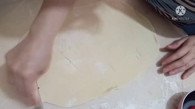 Yemek Tarifleri ( Kolay ve pratik ). Лепешка с курицей. Tavuklu ekmek.