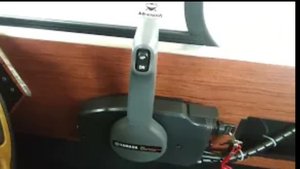 Установка кнопки трима в рукоятку Yamaha 703