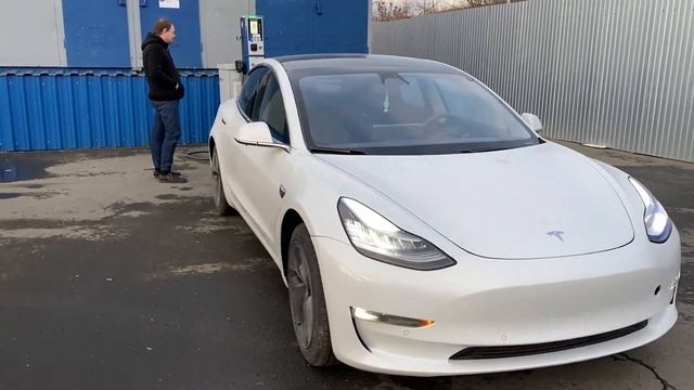Наконец Забрал свою Tesla Model 3 Standart Plus из Сервиса! Заказ Тесла из Америки