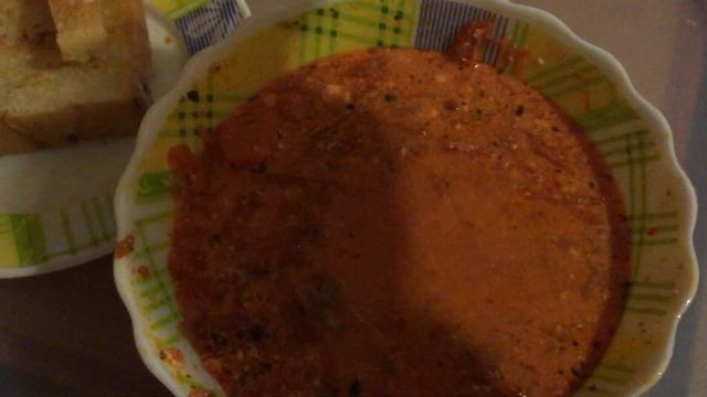 ASMR eating - Borsch :) / АСМР чавканье  - Борщ :)