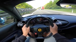 Ferrari F8 N-Largo Spider Novitec POV Test Drive