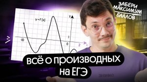 ВСЁ О ПРОИЗВОДНЫХ НА ЕГЭ ПО МАТЕМАТИКЕ