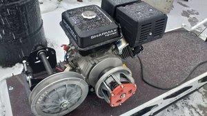 Мотобуксировщик SHARMAX.Настроил вариатор.Не работает фара.