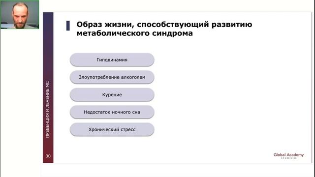 Метаболический синдром: причины и превенция