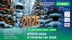 Итоги 2024 и планы на 2025