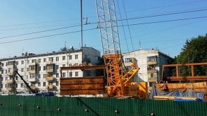 Строительство тоннеля от станции Зюзино Часть 2 26.06.2020