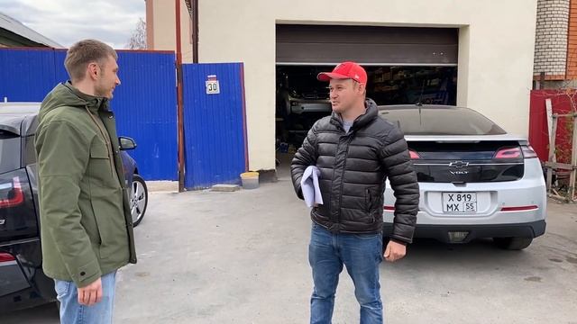 Ставим Шевроле Вольт  на Учет клиенту из Сочи!  И Празднуем 500-Й Авто из США