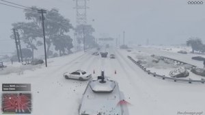 ГТА 5 Онлайн. 5 звезд розыска на танке!