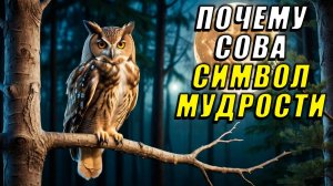 Почему сова символ мудрости