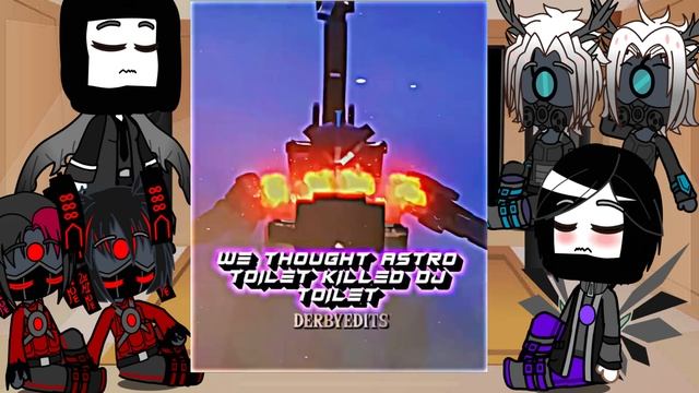 Past Skibidi toilet reacts to Future Titan TV man || part 1 || Gacha React смотреть онлайн