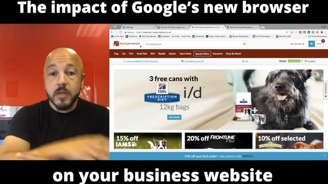 The single big impact Google's new Chrome browser is going to have on your business website смотреть онлайн