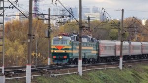 возвращение легенды! ЧС7-144 М-Курская с поездом №131 Москва-Орск