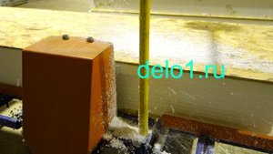 Станок для выборки паза в СИП панелях.