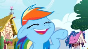 Радуга Дэш смеётся