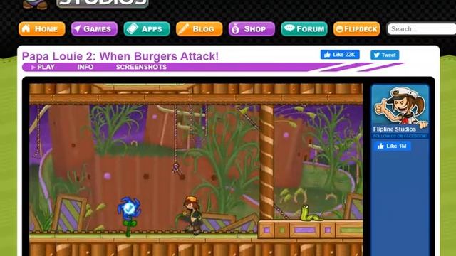 Papa Louie 2: When Burgers Attack! Level 4 Unlocking Yippy смотреть онлайн