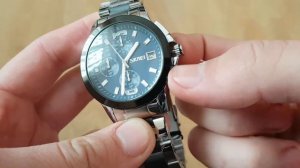 Мужские часы Skmei Vop Classic / 9126. Видео обзор! Инструкция! Как настроить!