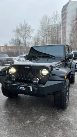 Jeep Rubicon - пошив 3D ковров в комплекте с ворсовыми коврами