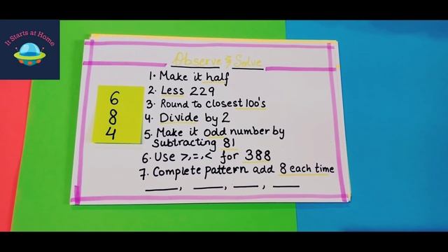 Daily Math Challenge Cards| Daily Maths Activities| DIY Maths Cards in 5 mins