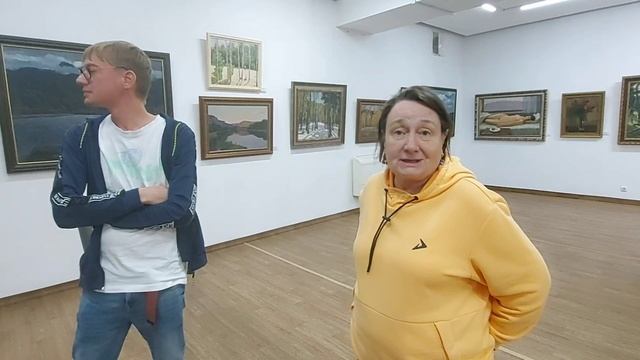 Ч. 1. Экскурсия по юбилейной выставке памяти Заслуженного художника РФ Орлова Степана Егоровича