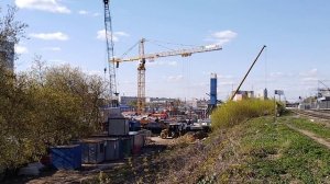 Проходка двухпутного тоннеля на площадке Текстильщики БКЛ Часть 1 01.05.2021