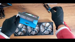 Lian Li UNI Fan AL120 Triple Pack Unboxing