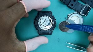 CASIO G-SHOCK GMA-S130 Step Tracker Battery Replacement Tutorial